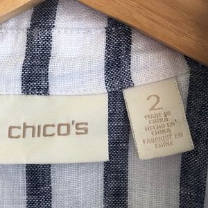 Chico’s linen vest